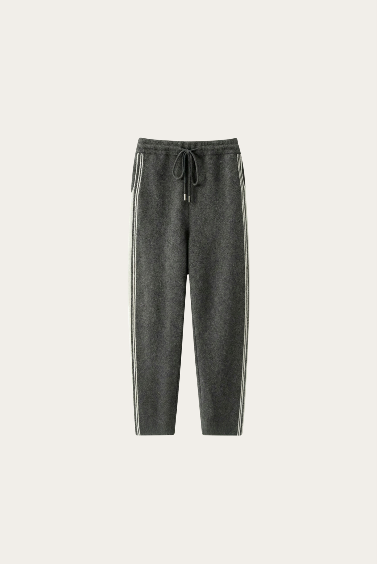 Grey Merino Wool Pants