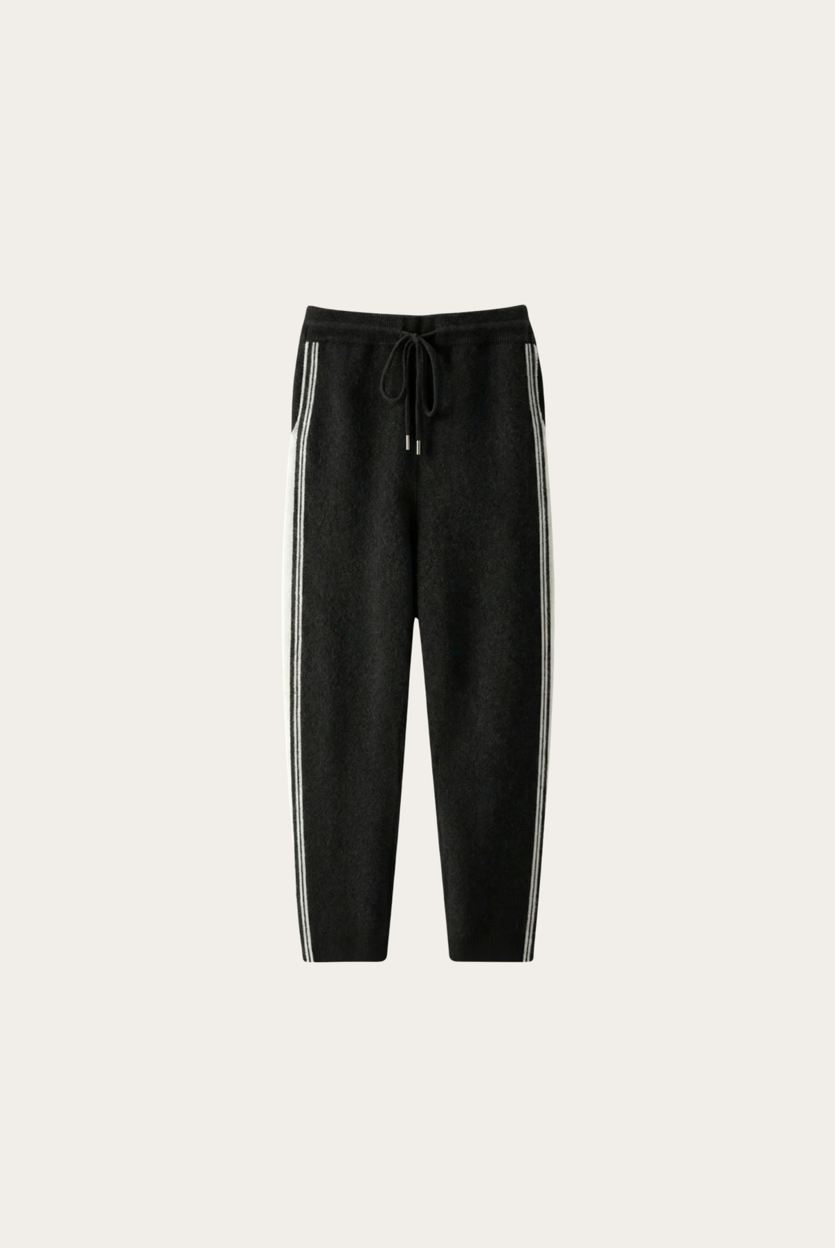 Black Merino Wool Pants