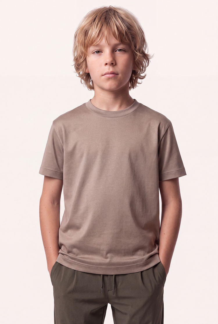 Taupe Kids Imperial Tee