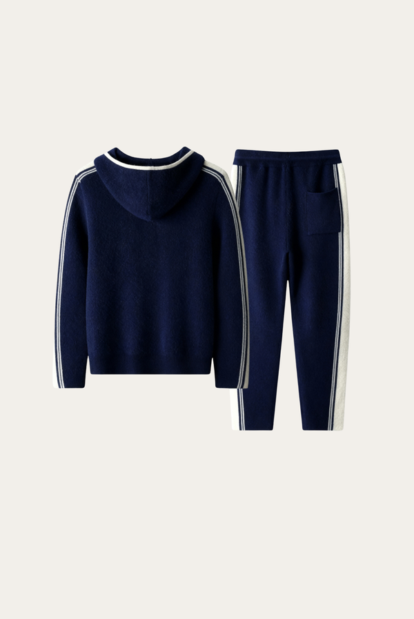 Navy Blue Merino Set