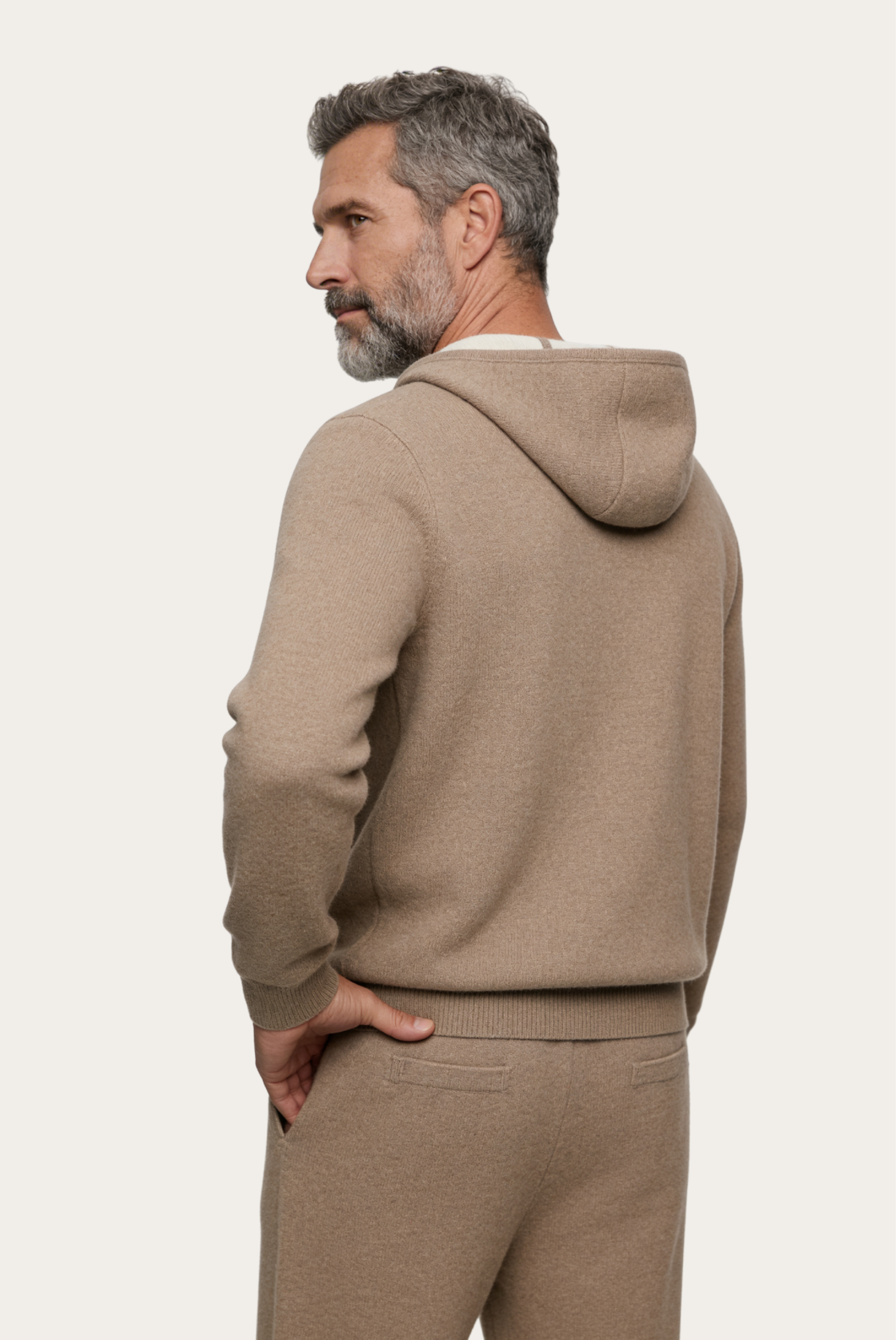 Beige Dune Cashmere Set