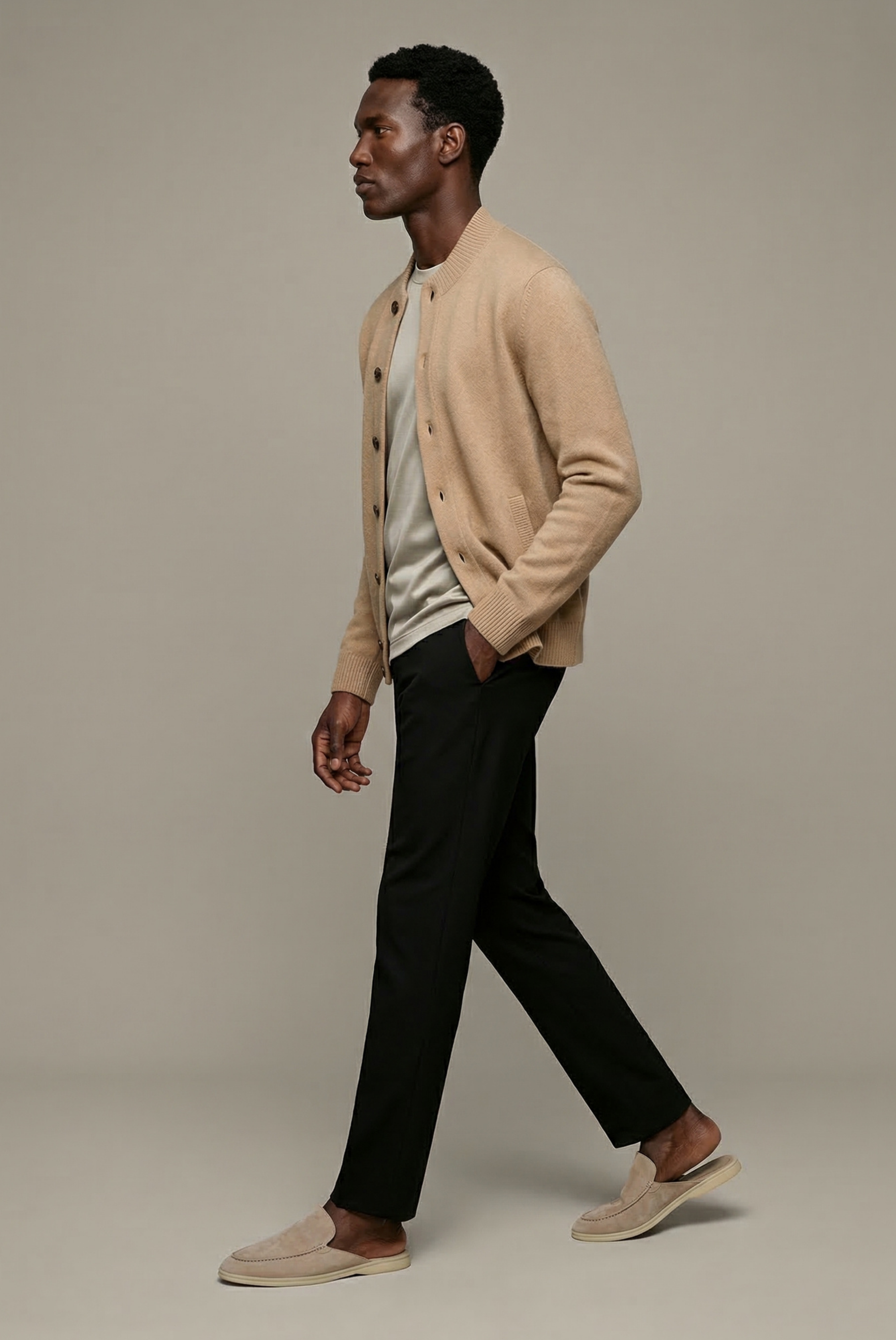Greige Imperial Tee