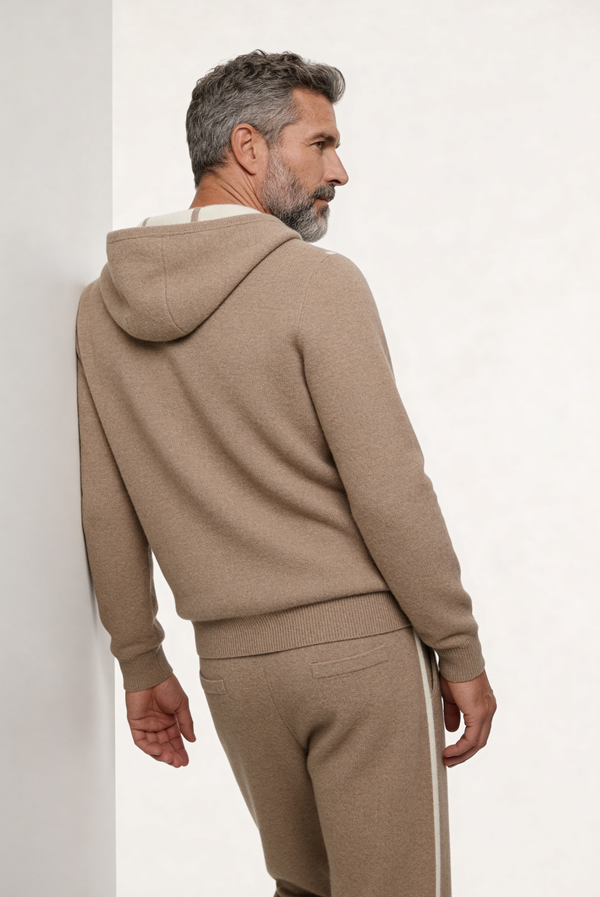 Beige Dune Cashmere Set