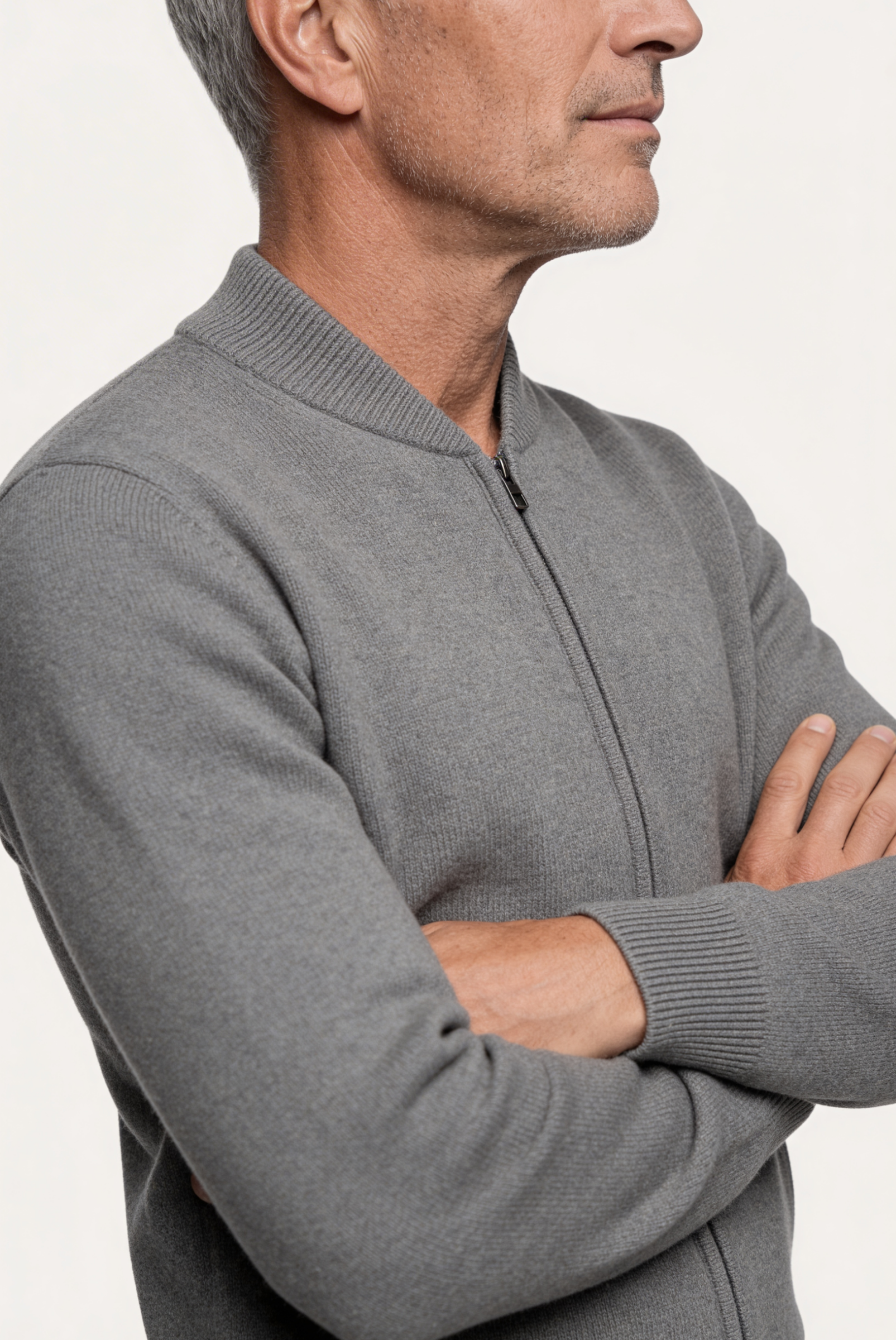 Grey Cashmere Jumper