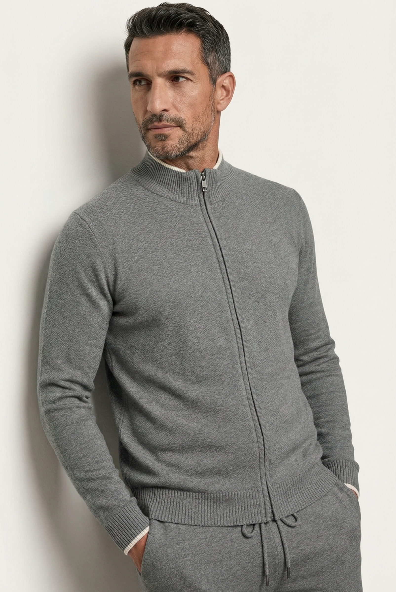 Grey Merino Nocturne Set