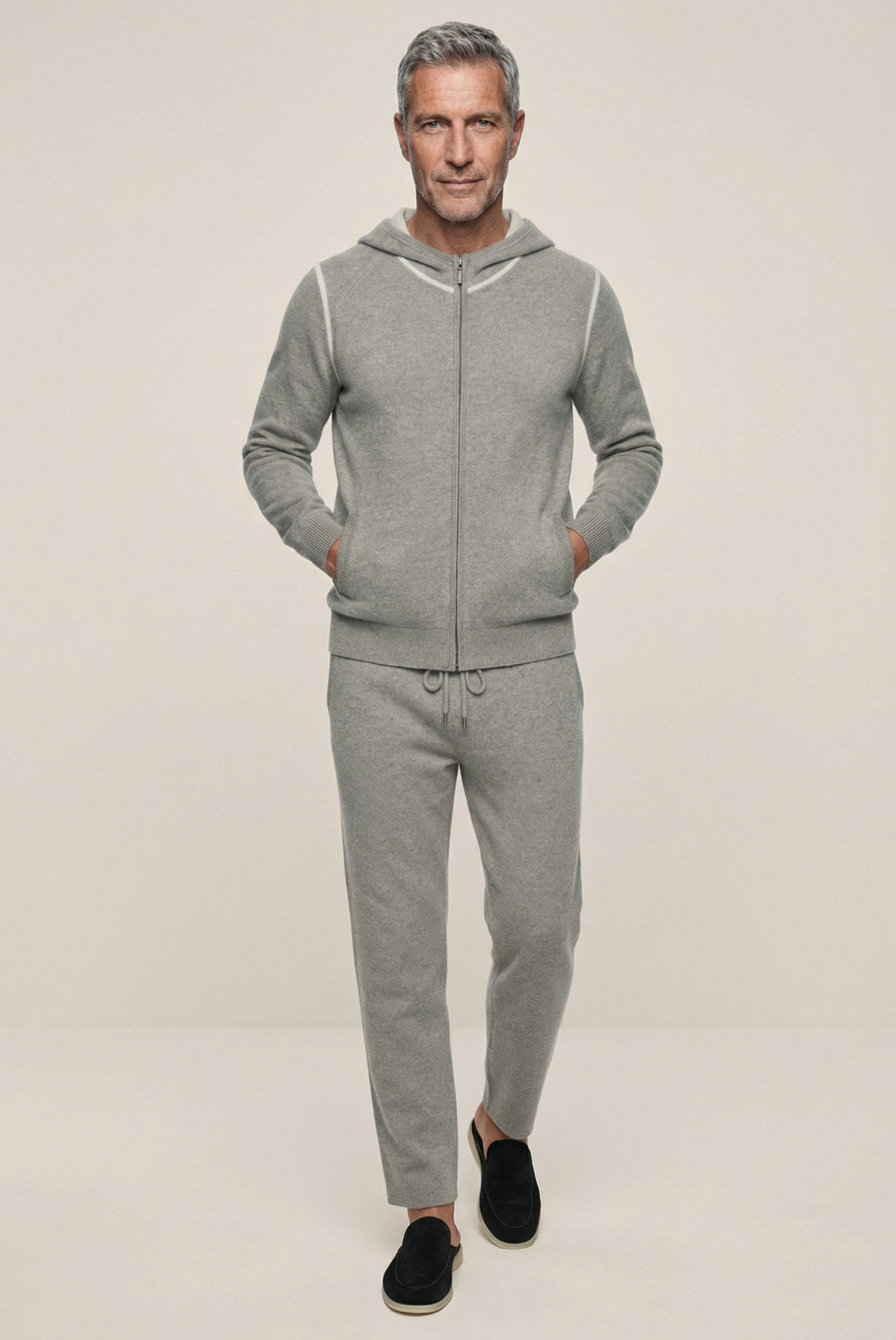 Grey Dune Cashmere Set