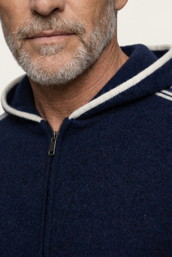 Navy Blue Merino Set