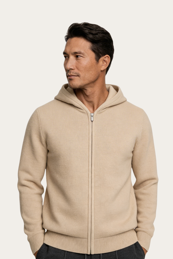 Sand Premium Cashmere Vest