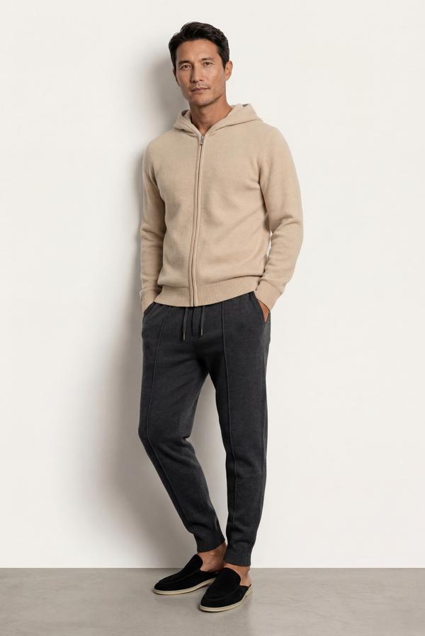 Sand Premium Cashmere Vest