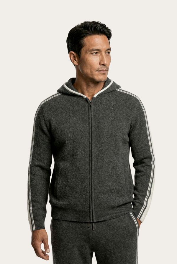 Dark Grey Merino Set