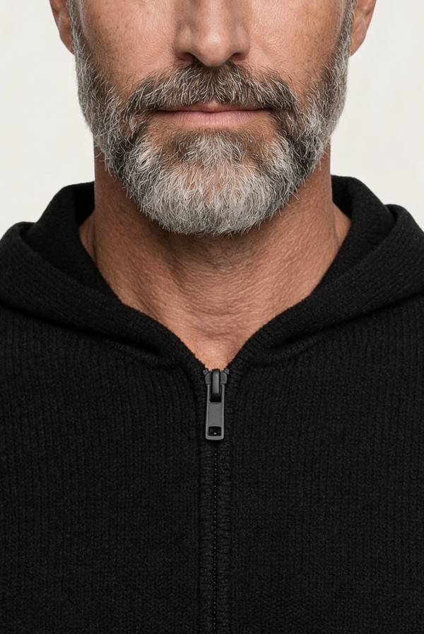 Black Premium Cashmere Vest