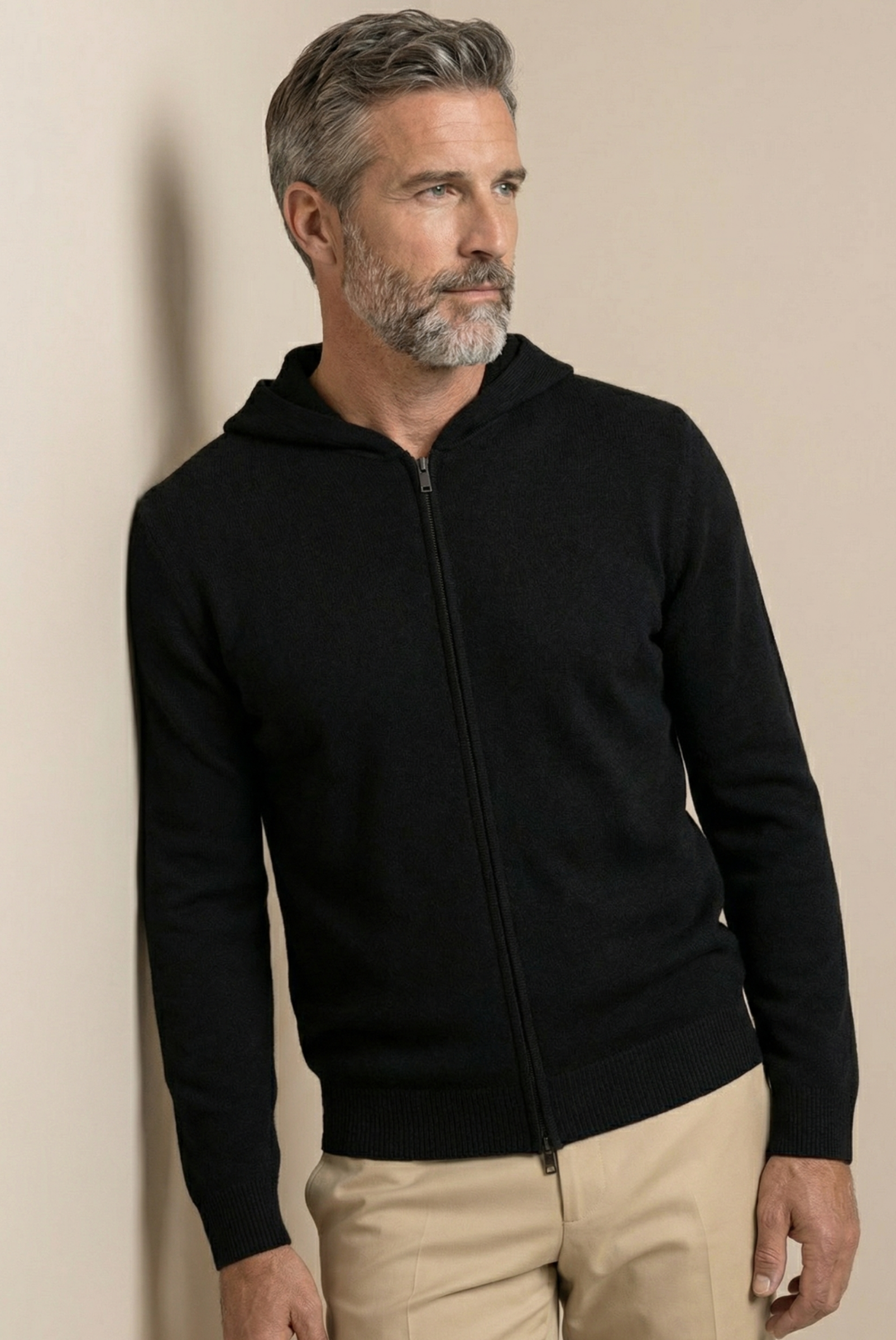Black Premium Cashmere Vest