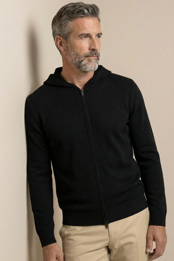 Black Premium Cashmere Vest