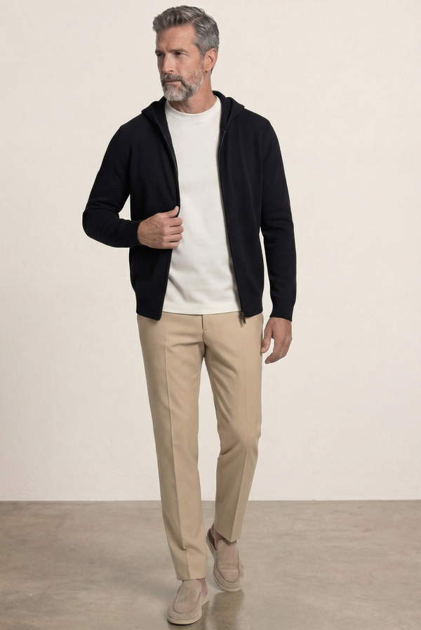 Black Premium Cashmere Vest