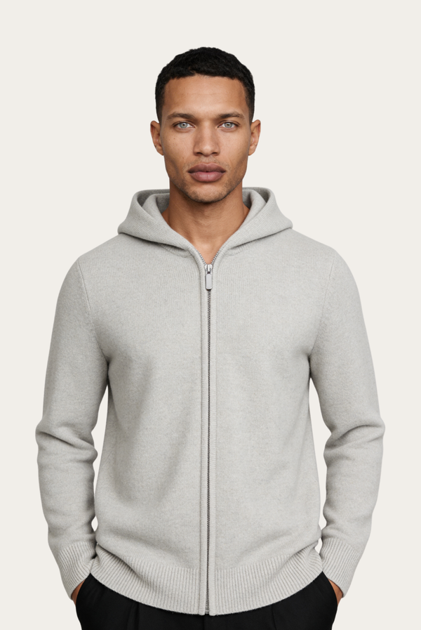 Light Grey Premium Cashmere Vest