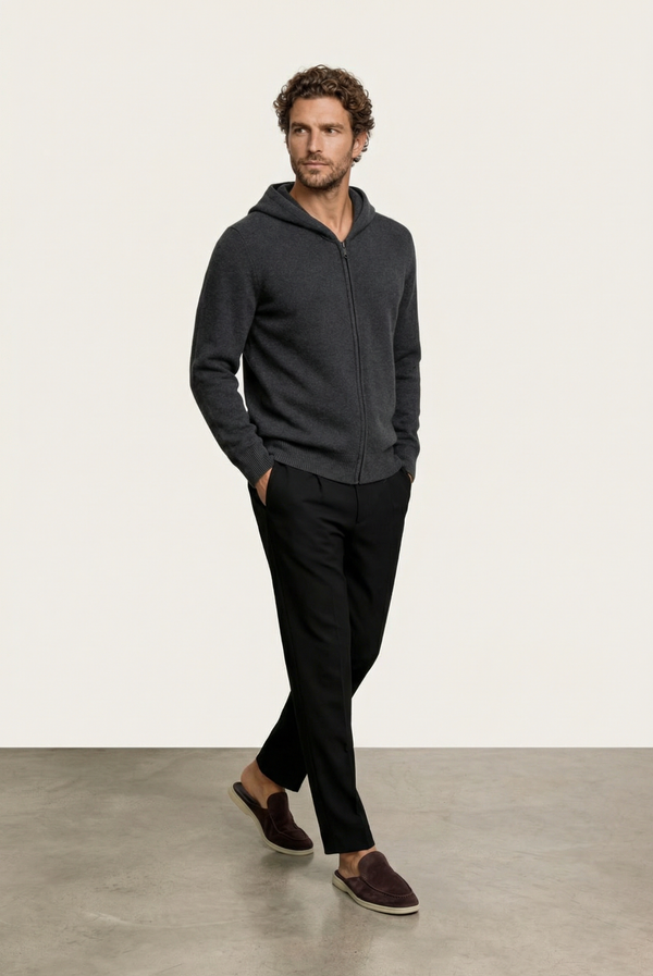 Dark Grey Premium Cashmere Vest