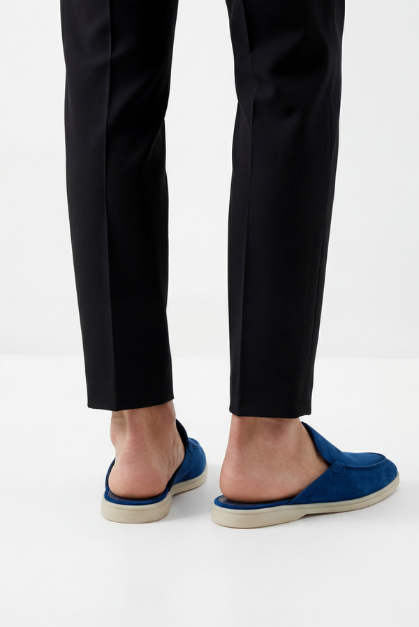 Marine Blue Meridian Mule