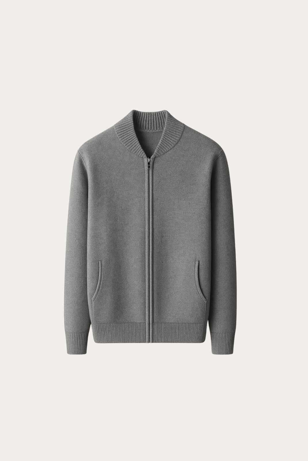 Grey Cashmere Jumper