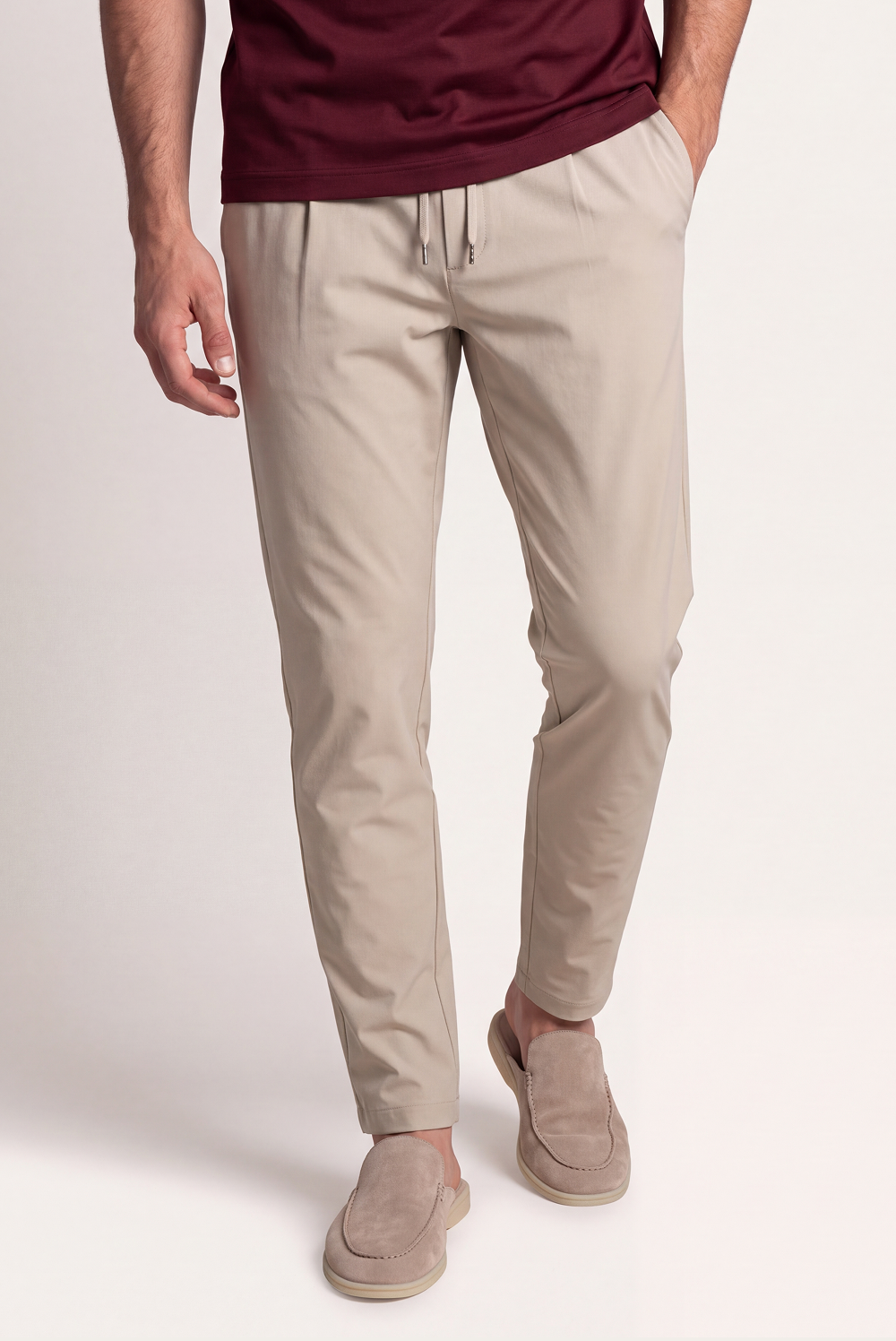 Beige Sarh Pantalon